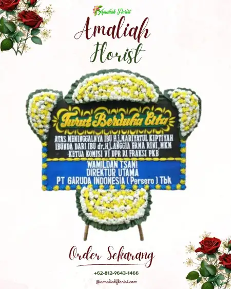 Papan Bunga Duka Gedung Wedding Jakarta Barat
